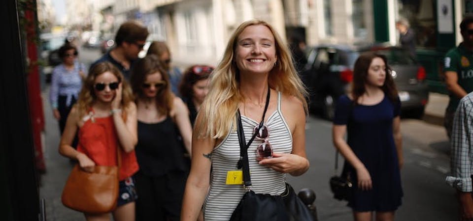 Women of Paris walking tour led by its guide, Heidi Evans