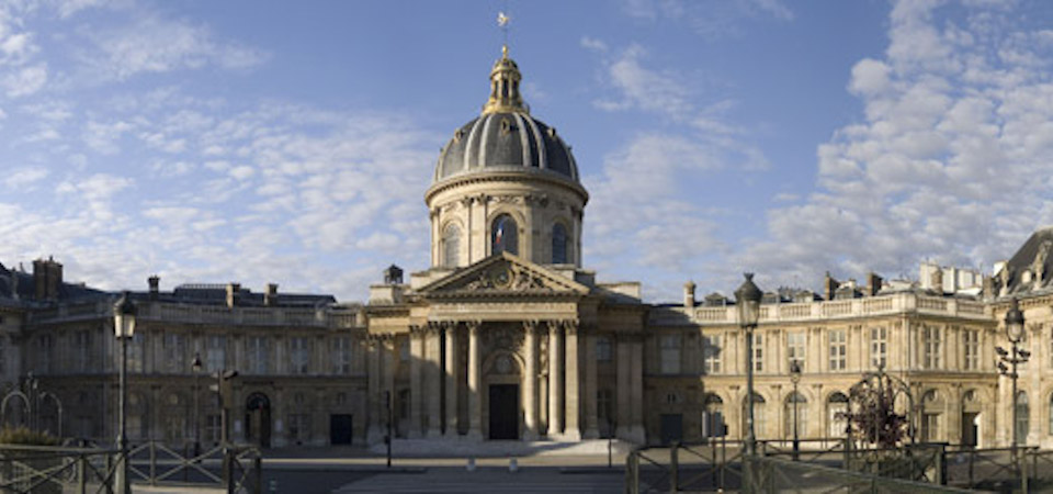 The Institut de France, still home to the Académie française