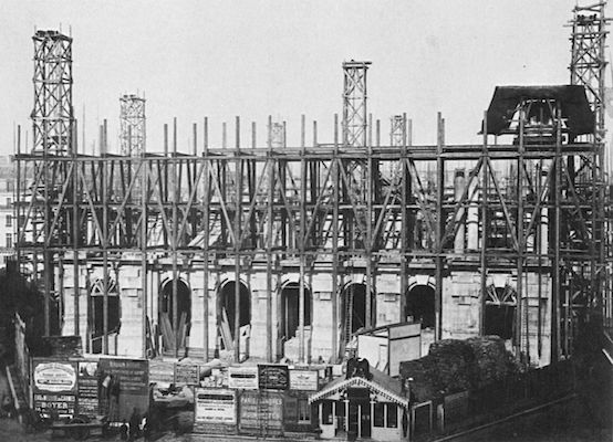 Construction of the Palais Garnier