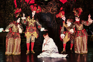 geroge dandin royal opera versailles molière lully George Dandin ©Marcel Hartmann photographe