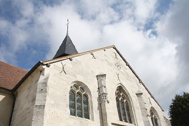 Claude monet city, concerts at Sainte-Radegonde Church in Giverny