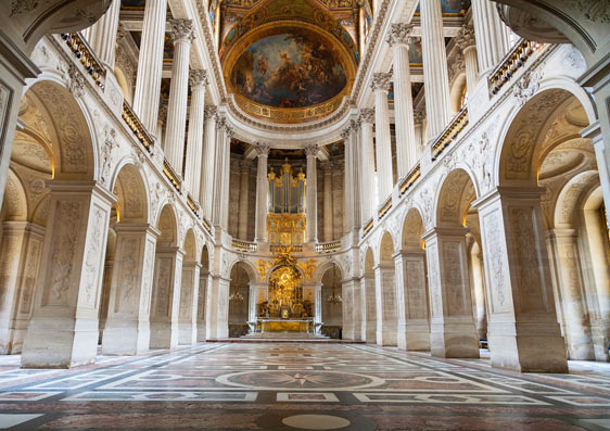 chapelle royale chateau de Versailles