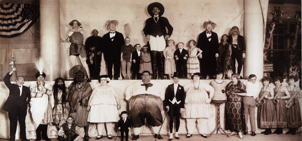picture of the 1800s freakshow
