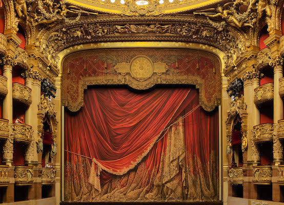Palais Garnier curtain