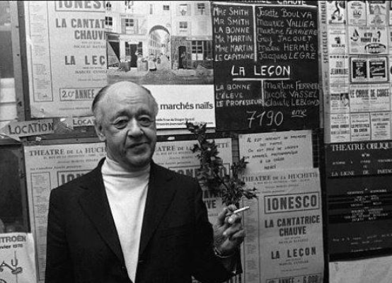 ionesco with his works