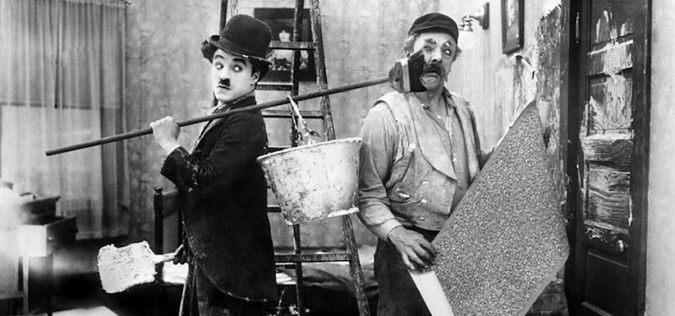 Charlie Chaplin silent movie