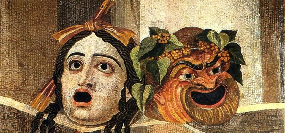 Greek theatre masks