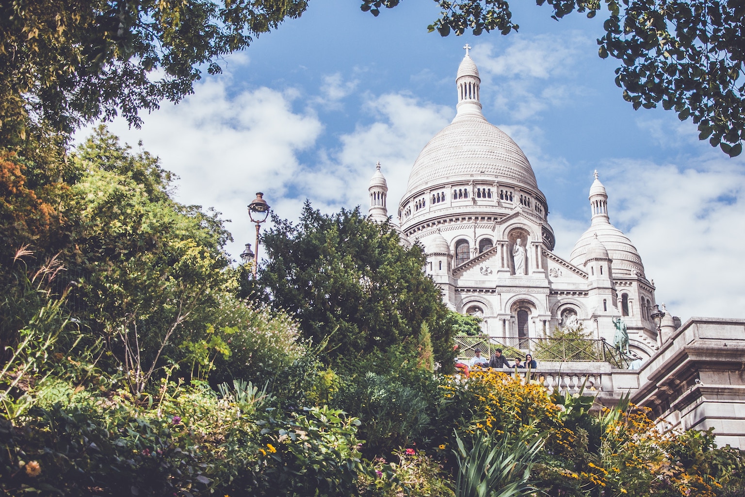 Vue sur la Basilique du Sacré-Coeur
