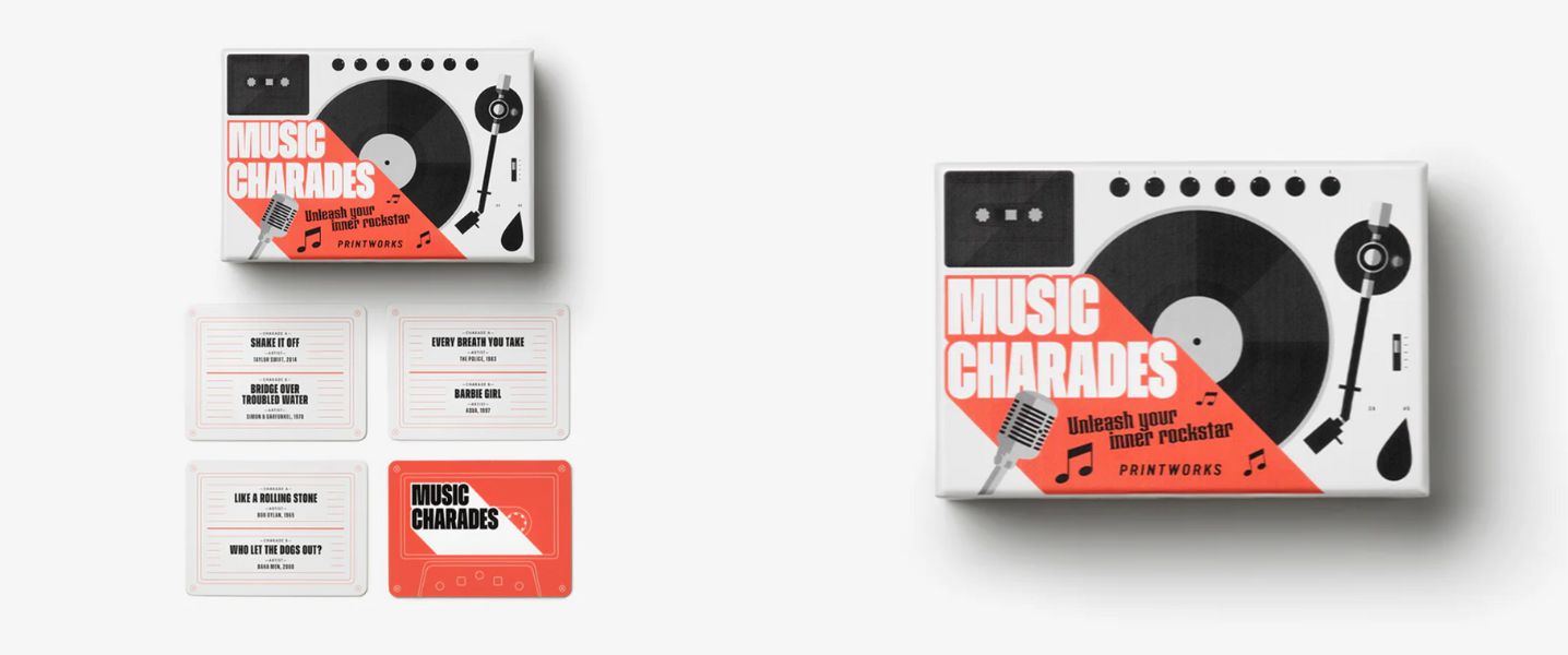 Music Charades game, Printworks - Theatre in Paris