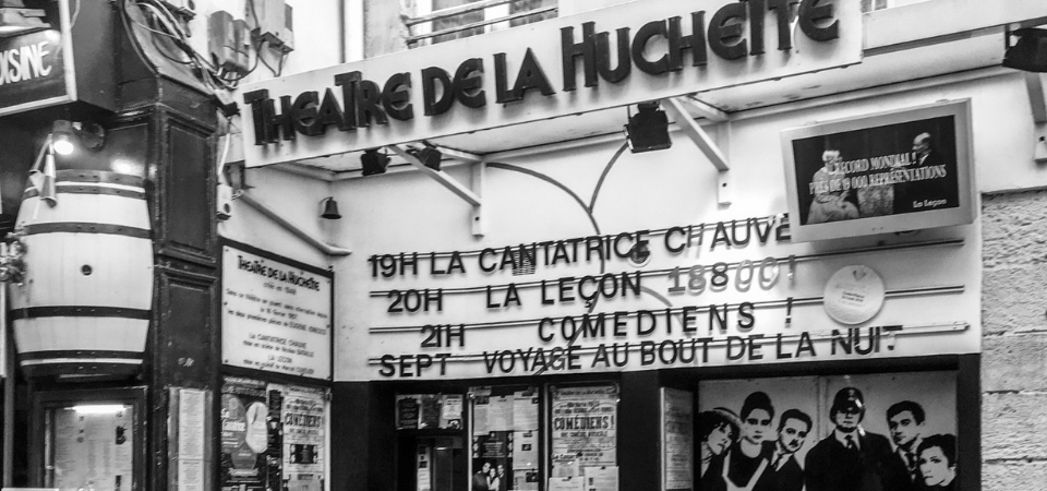 theatre huchette paris latin quarter