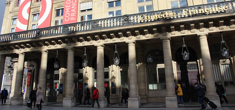 Facade of La Comédie Française