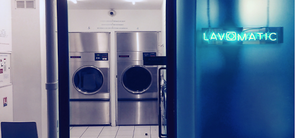 Lavomatic speakeasy behind a laundromat