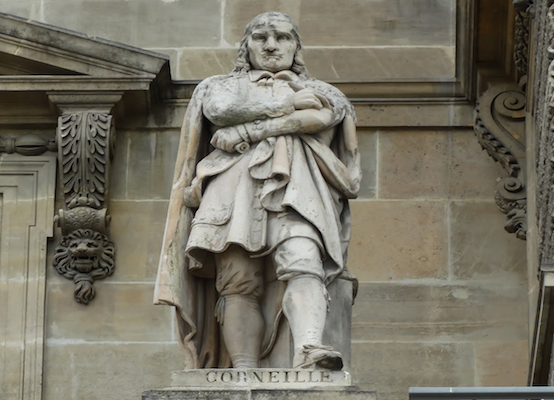 Statue of Corneille in Rouen