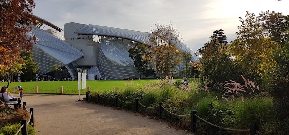 Fondation Louis Vuitton in the Bois de Boulogne