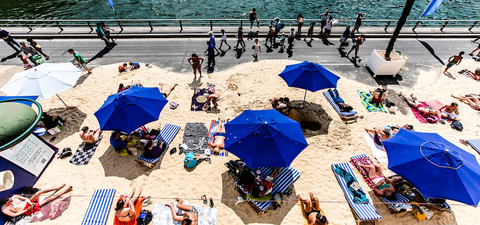 Annual Paris Plages event