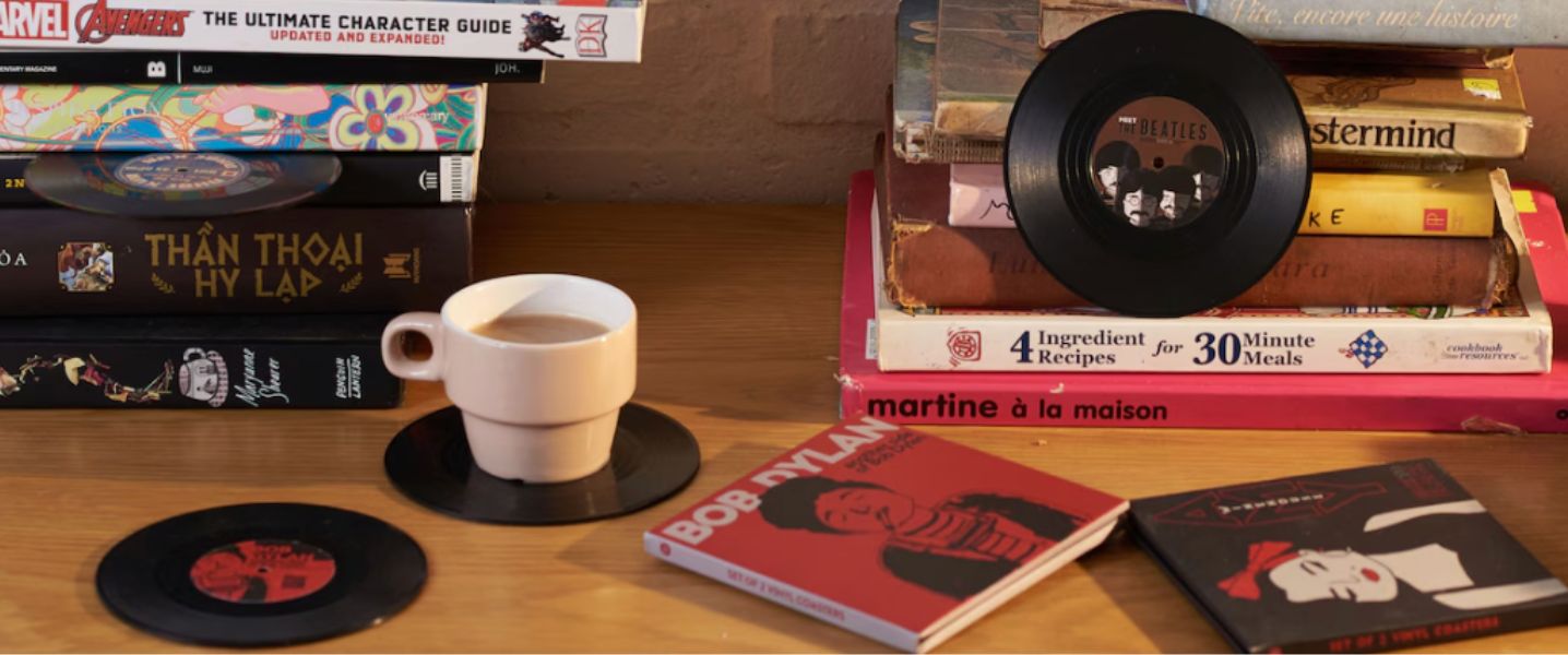 Vinyl Coasters, 3XUDesign - Theatre in Paris