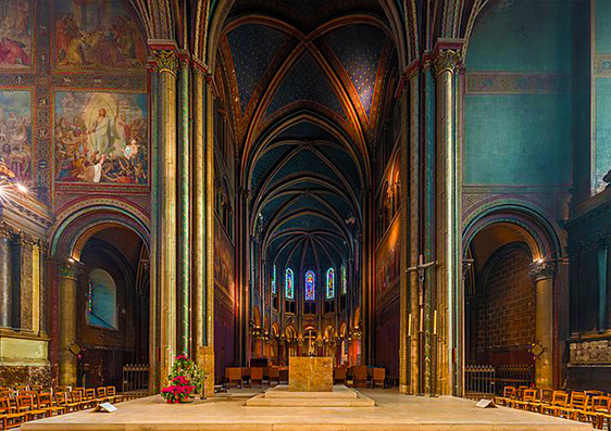 Saint-Germain-des-Prés-Church©Diliff