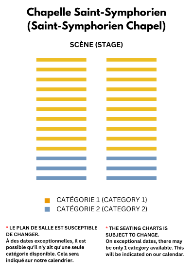 saint-symphorien concerts seating chart plan de salle